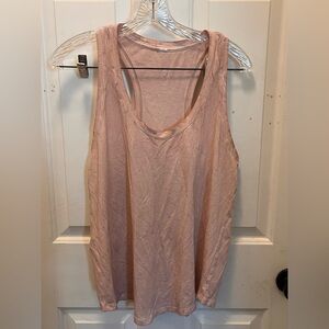 🍋 LIKE NEW Lululemon Love Tank Top in Summit Wash Smoky Topaz - Sz 8